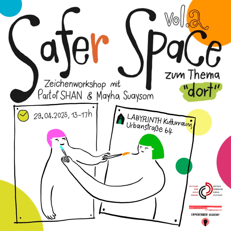 Safer Space - Zeichenworkshop Vol.2 zum Thema 